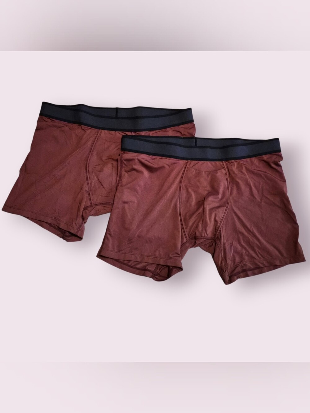 PROOF by Huckberry Lot of 2 Boxer Briefs Rust Men's Size L | EUC